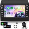 VECHTEL 4G+64G Autoradio Android 15 per FIAT Ducato 2008-2015, Citroen Jumper/Peugeot Boxer 2011-2015, 7'' HD Schermo Tactile co Carplay Android Auto Bluetooth GPS Wi-Fi USB/Tipo-C FM RDS Retrocamera