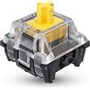 Ranked Gateron ks-15 Ottici Switches per Tastiere Meccaniche da Gioco RGB | Plate Mounted | Plate Mounted (Gateron Optical Yellow, 90 Pezzi)