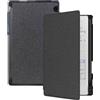 MEMELOKA Custodia per Remarkable Paper PRO Move (2025) 7.3 Pollici, Leggera e Sottile Custodia in Pelle PU, Morbido Cover con Auto Svegliati/Sonno, Nero