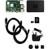 atxx _atxx Raspberry Pi 4 8 GB Base Kit - Singleboard Computer Set con Pi 4 (8 GB), alloggiamento, alimentatore, 2 cavi micro HDMI, Raspberry Pi OS Bookworm preinstallato, set ufficiale per principianti