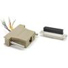 Elecbee Adattatore DB25 maschio a RJ45 per convertitore compatibile