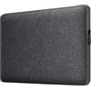 MicaYoung Custodia Protettiva per Laptop in Nylon Resistente, Leggera, Impermeabile e Antiurto da 16 Pollici, Compatibile con MacBook Pro da 16 pollici A2485 A2141 2021-2019, Grigio Scuro