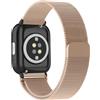 SeNool 20mm Cinturino per Amazfit Active 2 / Amazfit Active/Amazfit GTR Mini/Amazfit GTS 4, Magnetico Metallo Bracciale per Amazfit GTS 4 Mini/Amazfit Bip 3 / Amazfit Bip 3 Pro - Oro Rosa