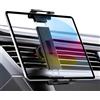 RUIFUO Supporto per tablet per auto, supporto per tablet Air Vent, girevole a 360°, per iPad Pro 11 Air Mini, Galaxy Tab, Z Fold, iPhone, 6,5-17 (nero)
