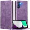 FMPCUON Compatibile con Samsung Galaxy A24 4G 6.5 Cover, Flip case Custodia Portafoglio in Pelle Slot [Chiusura Magnetica] Cover per Samsung Galaxy A24 4G 6.5, Porpora