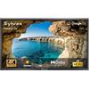 SYLVOX 43 TV da Esterno - 4K UHD 2000Nits per Aperto, Smart Google Outdoor TV Impermeabile IP55, Dolby Atmos, WiFi e Assistente, Bluetooth, DVB-T2/S2/C, Ideale per Giardini e Terrazza (Pool Pro 2.0)