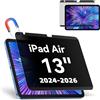 Protescreen Filtro Privacy per iPad Air 13 Pollici 2024, Rimovibile Protezione Schermo per iPad Air 6 M2 (13 Pollici) Magnetico Filtro Anti-Spia/Spy Anti Luce Blu Riutilizzabile