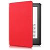 Kepuch Custer Cover per Kindle 2019 10th,PU-Pelle Case Custodia per Kindle 2019 10th - Rosso