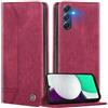 FMPCUON Compatibile con Google Pixel 8 Pro 6.7" Cover, Flip case Custodia Portafoglio in Pelle Slot [Chiusura Magnetica] Cover per Google Pixel 8 Pro 6.7", Vino rosso