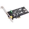 Jectse Scheda PCIE, Driver per Cuffie Doppio DAC con DAC ES9018K2M SABRE32, Scheda HiFi per OS X, Uscita Coassiale Ottica, 127 DB C 120 DB +N
