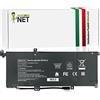 New Net Batteries - Batteria [ 15.4 V - 3600 mAh - 55.67 Wh ] compatibile con Hp Envy x360 15-aq000 15-AQ101UR 15-AR052NA 15-AQ060NZ 15-aq101ng 15-AQ100NW 15-AQ015NR 15-AQ118CA 15-AR002UR 15-AQ105UR