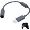 BaiWeiDun Cavo USB breakaway compatibile con Logitech G920 G923 G27 G29, Ferrari 458 Spider Racing Wheel Cord, Guitar Hero, Xbox USB Plug (grigio)