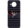 Mixroom - Cover Custodia Back case In TPU Silicone Morbido Per XIAOMI MI 10T LITE Fantasia Teschio nascosto N781
