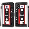 Feyten Cover per Oppo A74 4G/F19 4G, Custodia in Pelle Oppo A74 4G/F19 4G, Flip Custodia Pelle PU con [Magnetica][TPU Antiurto][Supporto Stand] Cover a Libro Portafoglio Wallet Case (Nastro)