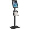Maclean MC-867 Supporto stand per tablet Antifurto Sistema di blocco per montaggio Compatibile con iPad Pro (Gen 3) 12.9'' (Nero)