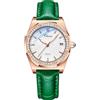 JewelryWe Orologio da Polso Analogico da Donna: Orologio Zirconi con Calendario con Lancette Luminose Impermeabile Idee Regalo per lei