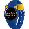 aswan watch Orologio Digitale Bambina Bambino con Contapassi,Calorie e Distanza senza App,Sveglia, Cronometro, Data, Luce-Orologio da polso Ragazza Ragazzo con Cinturino in Silicone