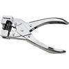 Hefddehy Perforatore a forma di a forma di T perforatore manuale in PVC carta punzonatrice e carte ID fessura perforatore