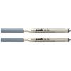 Lamy M16 ricarica per penna a sfera ad alta capacità in metallo - confezione da 2 - Ricambio originale per tutte le penne a sfera Indelebile - Tratto fine, inchiostro nero