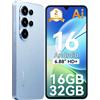 Blackview Smartphone Blackview Wave 10C senza contratto, Android 16, 6,88", 120 Hz, 1080p, doppia SIM, Face ID, 5000 mAh, Gemini AI, DokeOS 5.0, 1080p, 4G