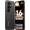 Blackview Smartphone Blackview Wave 10C senza contratto, Android 16, 6,88", 120 Hz, 1080p, doppia SIM, Face ID, 5000 mAh, Gemini AI, DokeOS 5.0, 1080p, 4G