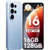Blackview Smartphone Blackview Wave 10C senza contratto, Android 16, 6,88", 120 Hz, 1080p, doppia SIM, Face ID, 5000 mAh, Gemini AI, DokeOS 5.0, 1080p, 4G