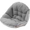 Wswqop Cuscino per Sedia a Dondolo Amaca, Cuscino per Seduta, Comodo con Cinghia, Cuscino per Seduta a Cestino Sospeso per Soggiorno E Giardino, Grigio