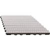 ScarMaxx - Grondaia di drenaggio da 9 m - Grondaia - Scarico Acqua piovana - Altezza A15 60 mm - Set Completo - per Angolo e Collegamento a Croce - Griglia longitudinale Line Grigio - 13 x 900 x 6 cm