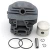 Luxuypon 42. 5mm Cilindro Pistone Anello Set Misura Per Kawasaki TJ45 TJ45E Decespugliatore Erba Trimmer Lawn Mower Motore Parti 11005-2165