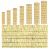 Generic Recinzione bambù da Esterno, Stuoia Arella in Rotolo di Canne per Privacy Giardino, Copertura Ombreggiante per Ringhiera Balcone, Tende Naturale 1~10m(Naturale,80x750cm)