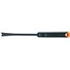 Fiskars Raschietto, Lunghezza 31 cm, Testa in acciaio inox/Impugnatura in plastica, Nero/Arancione, Ergo, 1027031