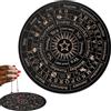 Generic Tavola spiritica Ouija - Pendolo tavola spirito, Tavola pendolo rabdomanzia | Bacheche in legno per decisori con lettere, decorazioni spirituali Gioco da tavolo a pendolo. Tappetino per pendolo psichi