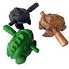 WADSUWAN SHOP Strumenti a percussione in legno 2 pezzi Set di 5,1 cm rana piccolo scultura in legno nero rana rana in legno, strumento musicale, prodotti dalla Thailandia, strumenti musicali.