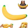 FRGITYGIFT Gigante Banana Squishy, Giocattolo 45 CM Banana Spremere, Bastoncino Banana Morbido in a Lenta Crescita, Morbidi Squishy Antistress Pallina Antistress Perfetta Come Bomboniera Per Feste.