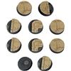 War World Gaming Industry of War Basi Rotonde da Strada x 10 (25mm) - 28mm Wargame Terreno Modello Diorama