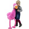 Sweety Toys- Plüsch 10974 Flamingo Rosa Peluche 100 cm, Colore