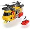 Dickie Toys Dickie City Heroes Elicottero 30 cm Luci & Suoni, con Verricello e Parti Apribili, + 3 Anni, 203306004