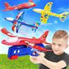 NCKIHRKK Aereo Polistirolo per Bambini, 3 Pezzi Aereo Giocattolo con Pistola Catapulta, Sport all'Aperto Giardino Giochi per Bambini 3 4 5 6 7 8 Anni, Regalo Bambino 3 4 5 6 7 8 Anni