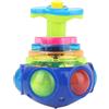 Generic Trottole a LED - Trottole con musica brillante a LED per bambini, effetto luminoso con giroscopio | Spinners Giroscopio Top Bomboniere, trottole musicali in materiale di fascia alta per bomboniere per