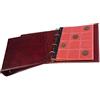 MC.Sammler Album portamonete per monete - 120 tasche - Album da collezione per collezionisti - Album per monete commemorative fino a 43 mm, ad esempio 10 euro - Rosso