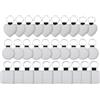 SODIAL 30Pack Sublimazione Blanks Glitter PU Trasferimento2673