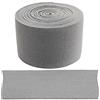 Aerzetix - C67418 - Elastico Piatto tricottato 3 Metri - Larghezza 50mm - Colore Grigio - in Poliestere e Lattice - Sartoria merceria Cucito Abbigliamento Tessuto Cintura Pantaloni Gonna