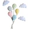 Cazqgoy Newborn Photography Accessories Newborn Photography Props Balloon Cloud Photo Prop Baby Photo Shoot Props