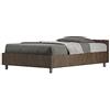 BS COM Letto una piazza e mezza senza rete 120x190 noce