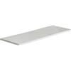 Jan Nowak Ripiano per armadio da ufficio armadietto in metallo verniciato a polvere + set di montaggio incluso (supporti per ripiano) Grigio 2 cm x 114,8 cm x 36 cm