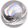 SDGBCXD Sfera di Cristallo, Sfera di Cristallo Quarzo Trasparente Naturale con Aura Arcobaleno, Campione Minerale lucidato, Sfera Pietra preziosa curativa, 2 Pezzi(2Pcs)
