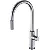 OMNIRES SWITCH rubinetto da cucina con sistema di filtraggio, estraibile, orientabile, SW9059-FD1NI, SWITCH nichel spazzolato [Rubinetti da cucina con sistema di acqua potabile > Rubinetti per acqua potabile con filtro / mineralizzazione]
