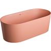 OMNIRES OVO vasca da bagno freestanding, ovale, OVO160WWZPCO, OVO coral matt [Vasche da Bagno > Vasche da Bagno Freestanding]