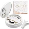 Horuili Ciglia magnetiche senza eyeliner con applicatore - Ciglia riutilizzabili senza colla - Set ciglia magnetiche - Facili da applicare e rimuovere