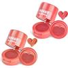 LOPHE blush Liquido, 2Pz Crema di Fard Liquido con Spugna Trucco, Ultra-Sfumabile, Creme Puff Fard Viso, Leggero e Effetto Naturale, Lunga Durata (Stile d'amore #01,#04)